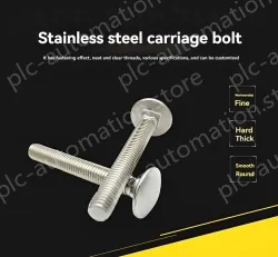 Big head carriage bolt M6*30