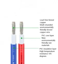 Transformer Cable 16AWG Black