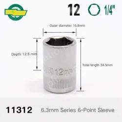 Xiaofei-12mm-6.3mm series 1/4-11312