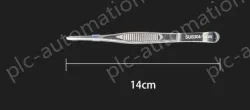 Stainless steel tweezers Straight round head (304 models) 14cm