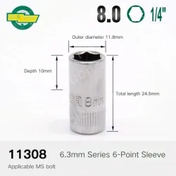 Xiaofei-8.0mm-6.3mm series 1/4-11308