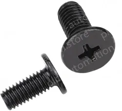 Carbon steel thin head screws M6*30*12