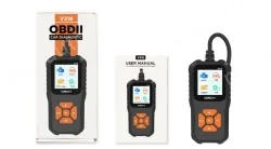 Black red V318 Automobile fault detector engine detection tool