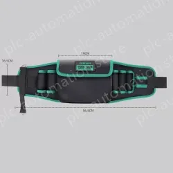 The waist bag can hold a mobile phone with a thickened flip cover