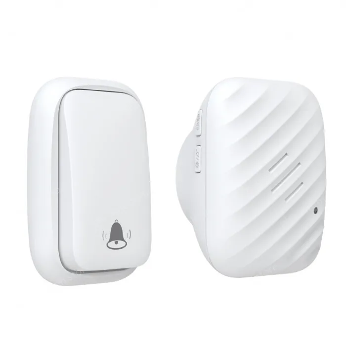 Self generating wireless doorbell, waterproof for home use, no need for batteries, high volume, long-distance calling device