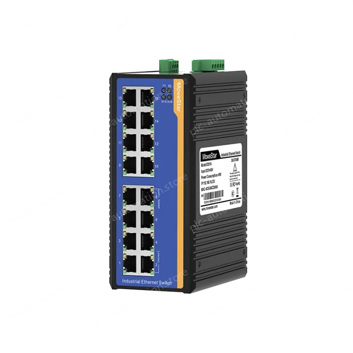 [100 Gigabit 16 Port] ring network management industrial switch