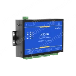 4 Ports RS485/422 Serial to 100M Ethernet Opto-isolated Server