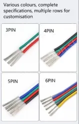 LED light connecting cable 16AWG*2 and (26/0.14TS)