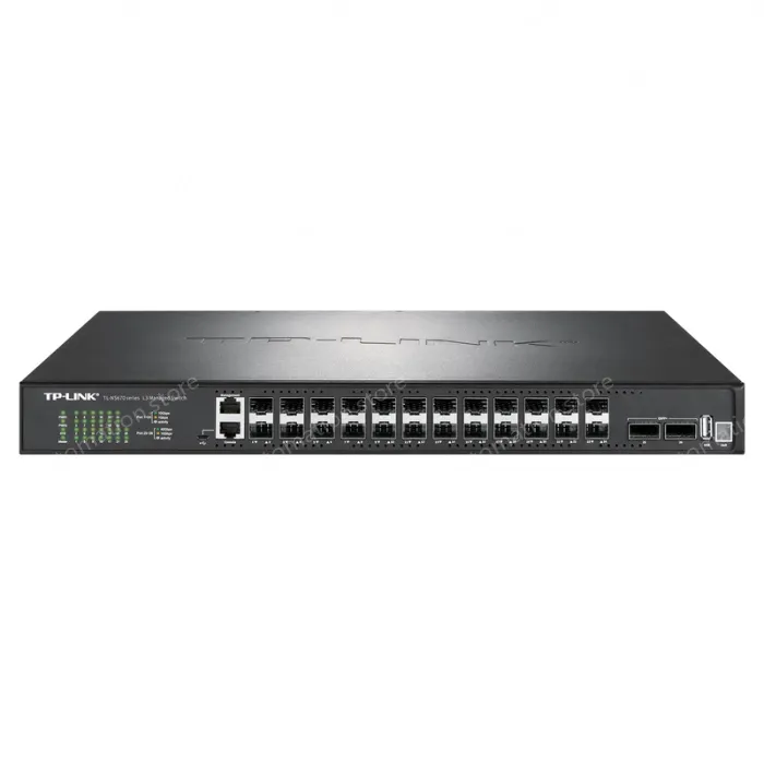 26 port 10 Gigabit uplink stacked Layer 3 NMS switches