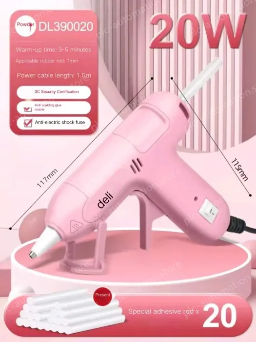 20W children's powder glue gun + 20 glue sticks