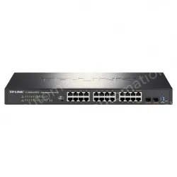 24 port Full gigabit cloud-managed PoE switches