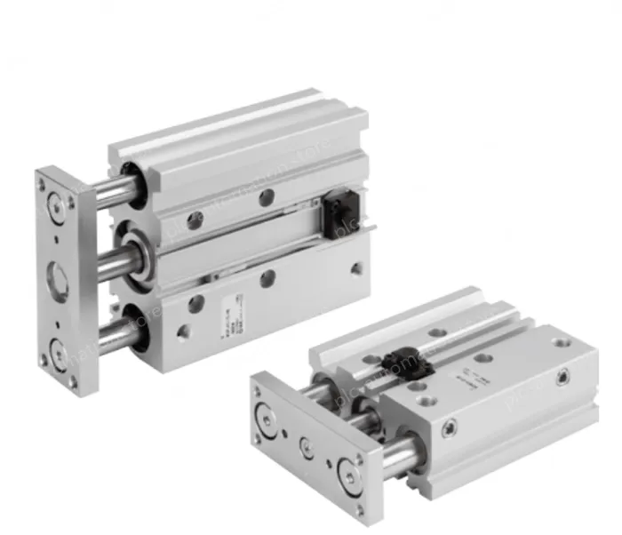 Compact Guide Cylinder With End Lock MGP Series ø20, ø25, ø32, ø40, ø50, ø63, ø80, ø100