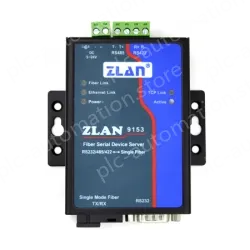 Serial server type optical fiber to serial port