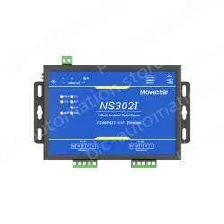 2 Ports RS485/422 Serial to 100M Ethernet Opto-isolated Server