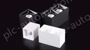 Surface-mounted square cob spotlights 20W