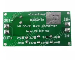 DC-DC high-voltage buck module Input DC 10~80V Output 9V With terminals