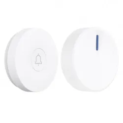 Battery free intelligent one to two self generating doorbell wireless 433 home ultra long distance waterproof elderly caller