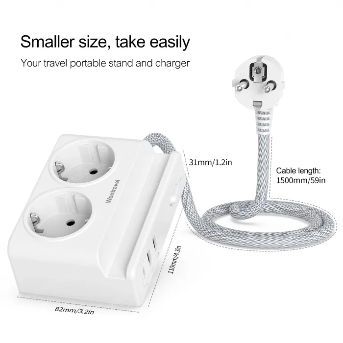 New Design EU Power Strip