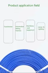 Transformer Cable 26AWG Black