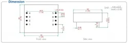 UOTEK TTL to RS-485(5V) Module