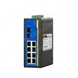 2 Ports Gigabit SFP + 8 Ports Gigabit RJ45 Din-Rail Unmanaged Industrial Ethernet Switch