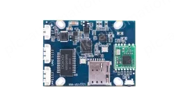 Dual-network port 4G wireless router module