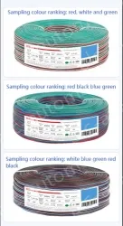 LED light connecting cable 20AWG*8 and (21/0.178TS)