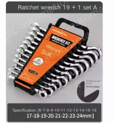 Ratchet 20pcs set(6-24)