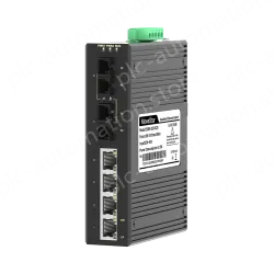 2 Ports 100M F(x) + 4 Ports 10/100M T(x) Din-Rail Unmanaged Industrial Ethernet Switch