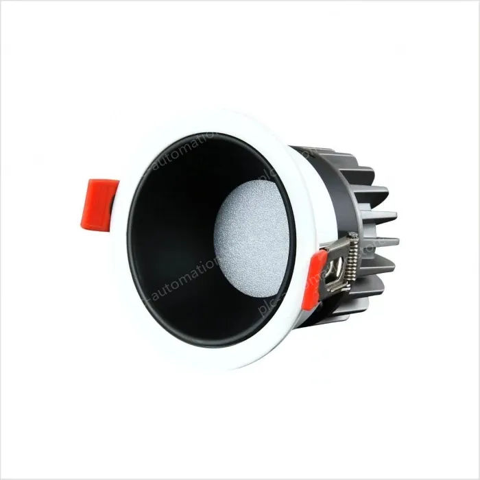 Downlight model: 7W black cup with 75mm opening 4000K Phoqo chip + isolated driver