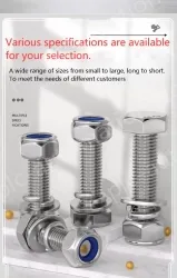 Combination Nut Set Locking M4*10-20 Sets