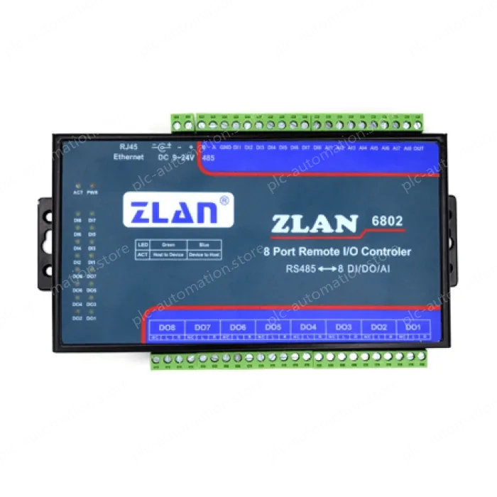 ZLAN6802 8 Channels IO Control Module
