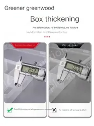 Single thickened material 15 grid small upgrade full dismantling