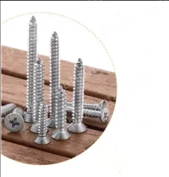 Flat head tapping screws Phillips countersunk head