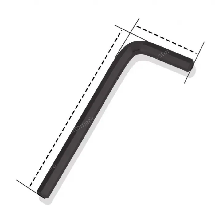 Black 8.0mm (short) - 2pcs