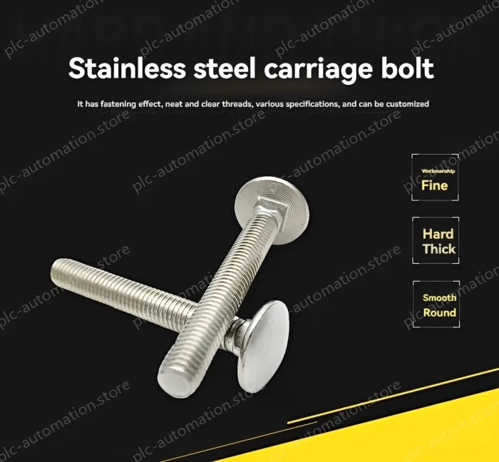 Big head carriage bolt M6*55