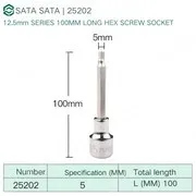 Dafei 5mm with a total length of 100mm-25202