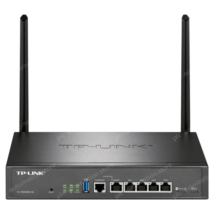 5 x 10/100/1000M RJ45 ports Enhanced 4G firewall