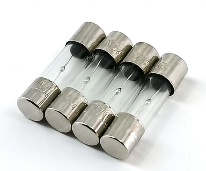 5x20mm T8A Glass slow break with solder balls