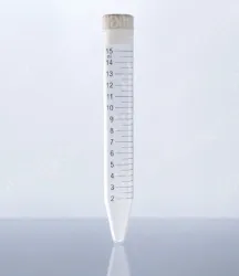 100 10ml centrifuge tubes - internally rotated culet bottom - imprinted