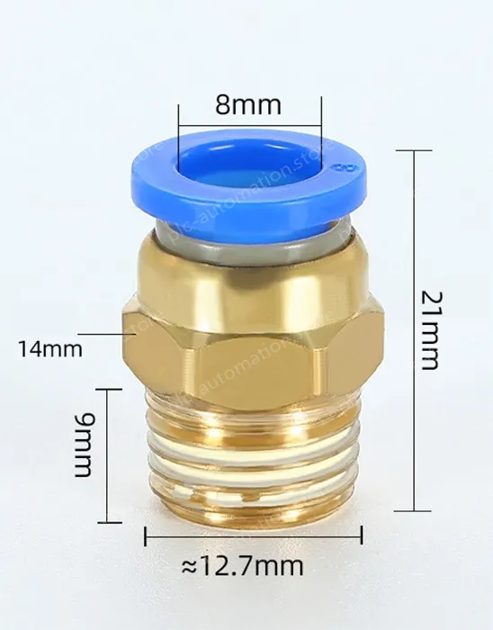 Pneumatic joints PC8-02