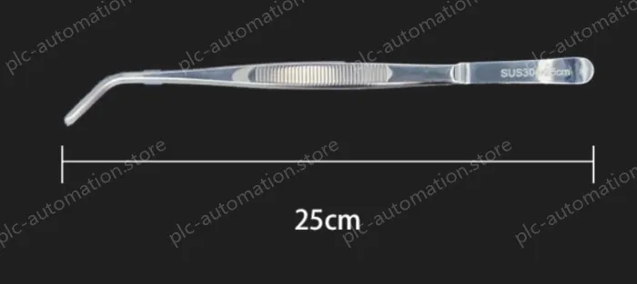 Stainless steel tweezers Curved round head (304 models) 25cm