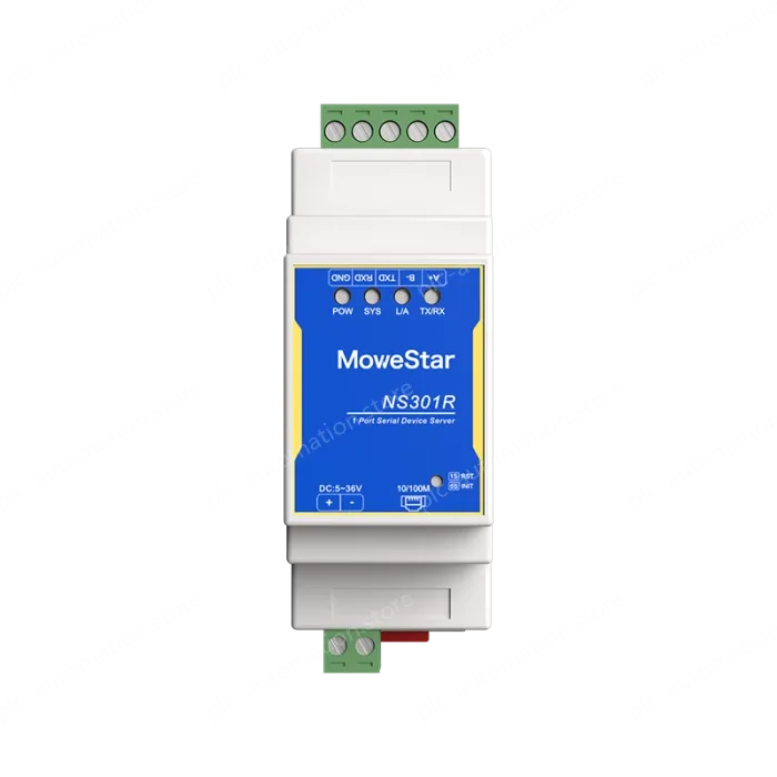 1 Port RS232/485 Serial to 100M Ethernet Server