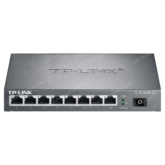 TL-FC318B-20 Full Gigabit single-mode single-fiber fiber transceiver 1SC+8GE