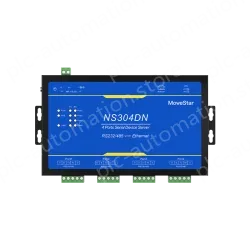 4 Ports RS232/485 Serial to 100M Ethernet Server