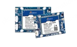 Dual-network port 4G wireless router module