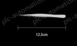 Stainless steel tweezers Straight tip (thick) 12.5cm