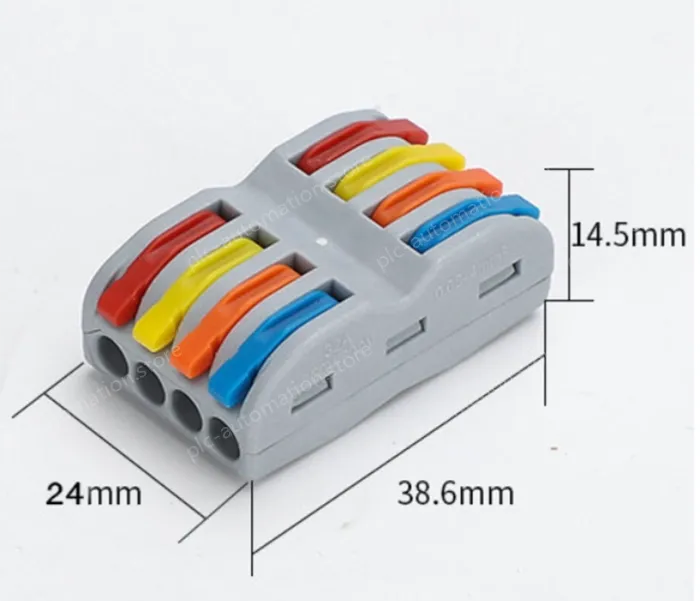 Quick terminal blocks-SPL-4 four-in four-out color model