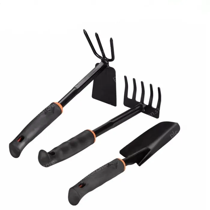 Hole shovel + five-tooth rake + dual-purpose nail rake hoe