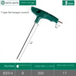 83314/8mm - Flat Head